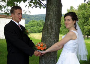 Jirka's and Hanka's wedding in Czech republic.