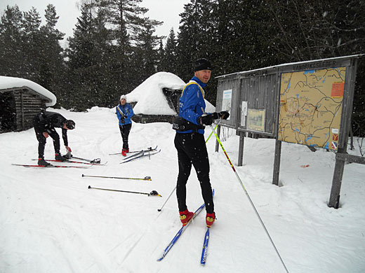 Prästbodarna, Gyllbergen skiing in January 2011