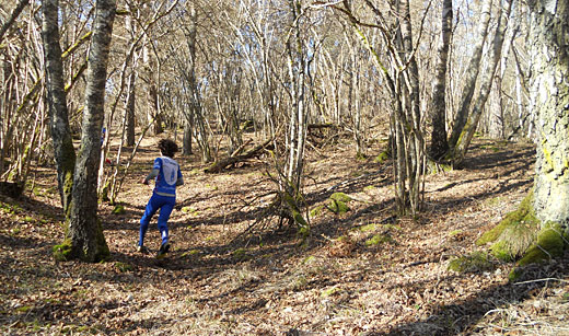 Jegor running in Ayday March 2011