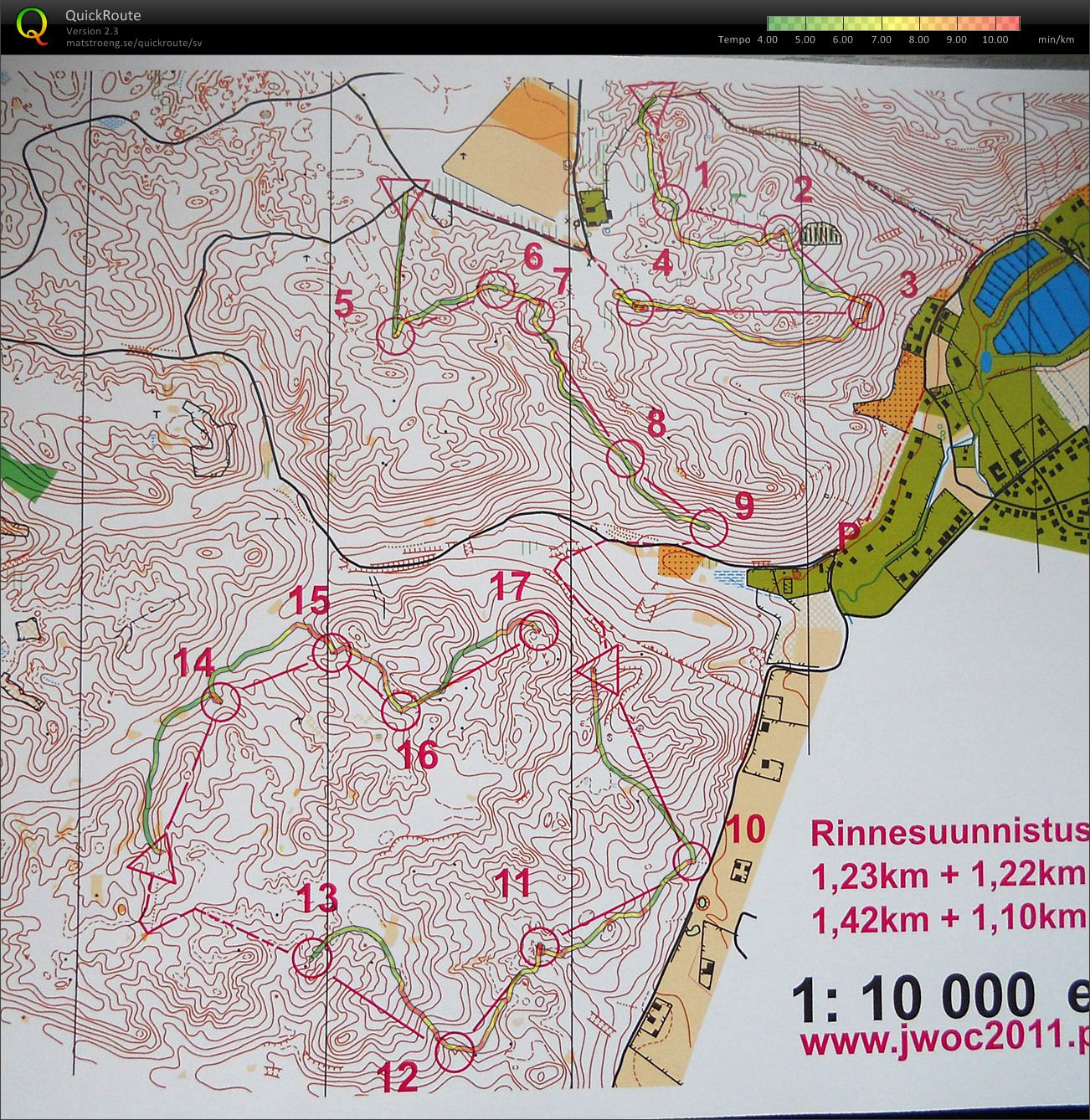 Hilly o-intervals Markowcowa Gora (03-04-2011)