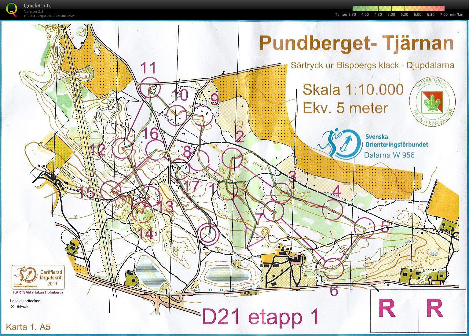 Säterträffen E1 (2011-05-21)