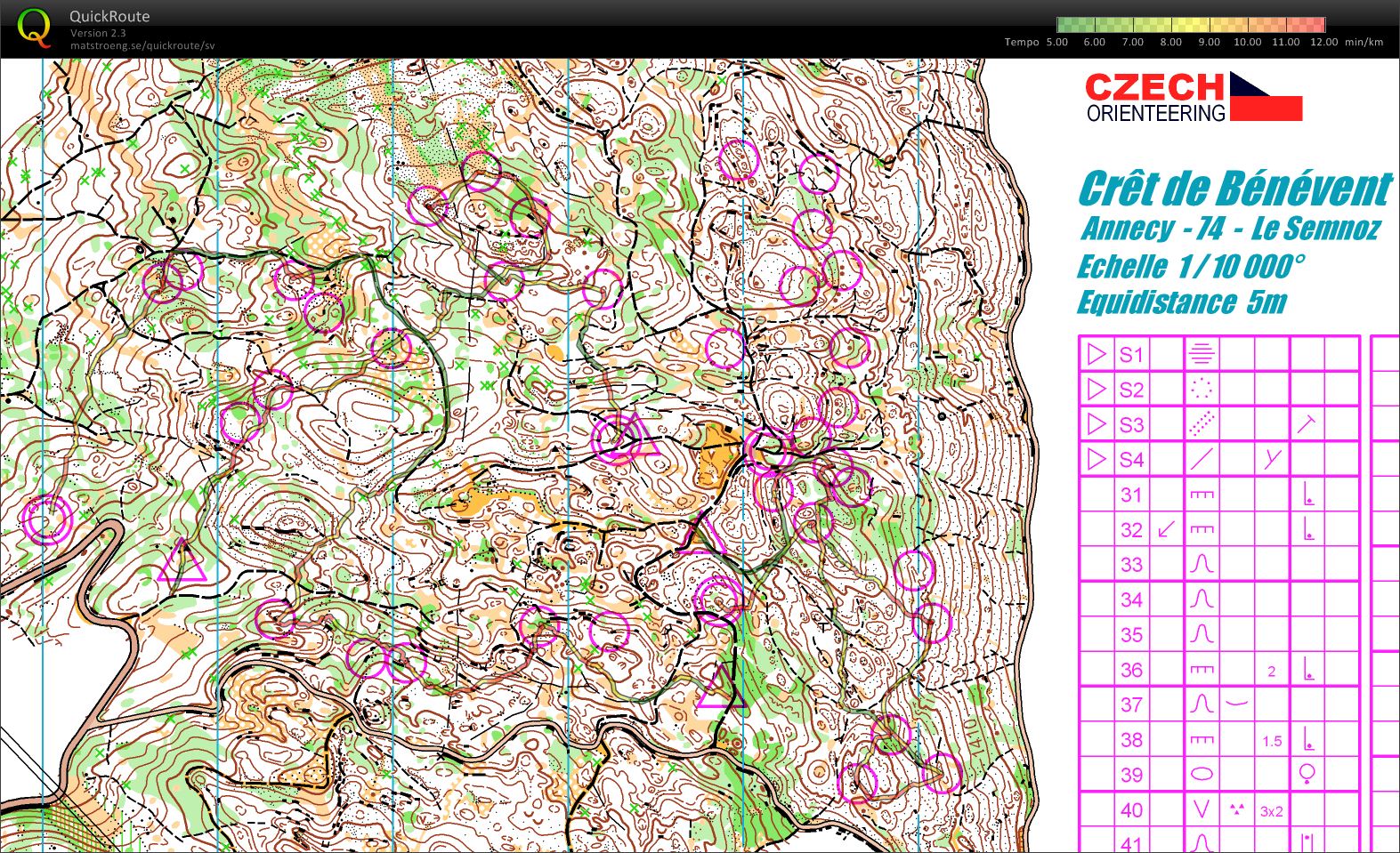 Relay training Cret de Benevent (31-05-2011)