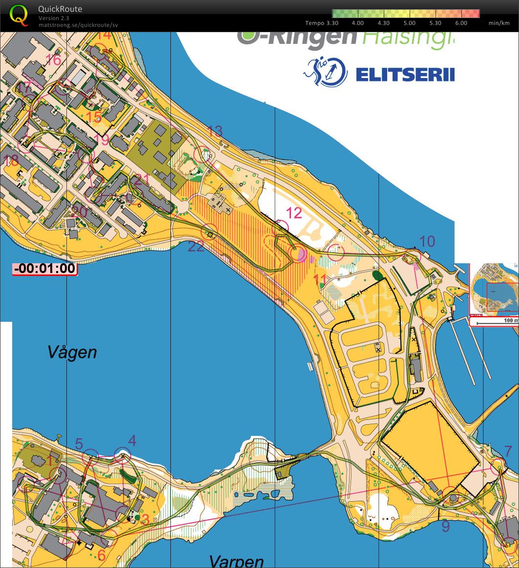 O-Ringen E2 sprint Bollnäs (25-07-2011)