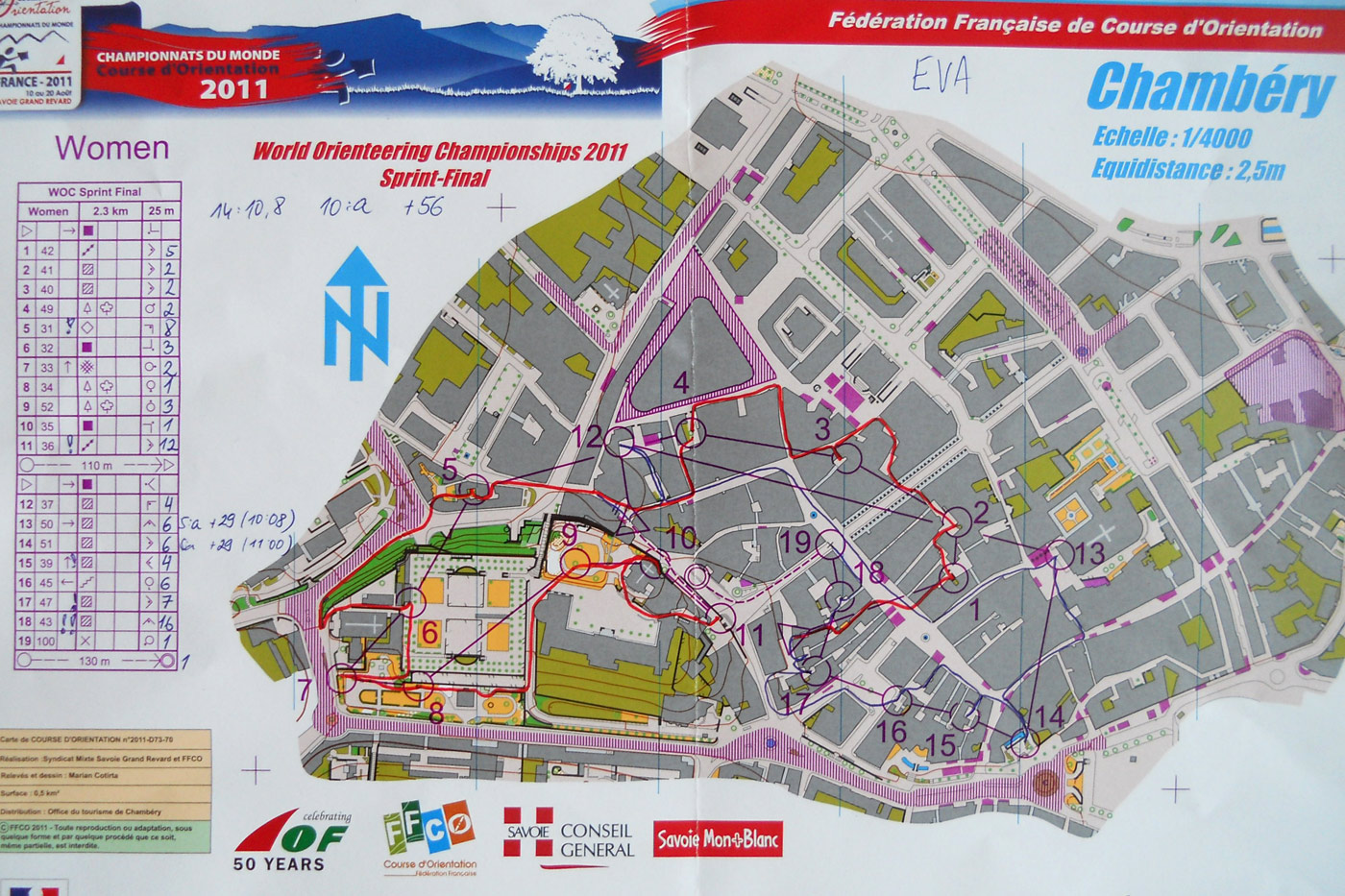 WOC Sprint F  (2011-08-16)