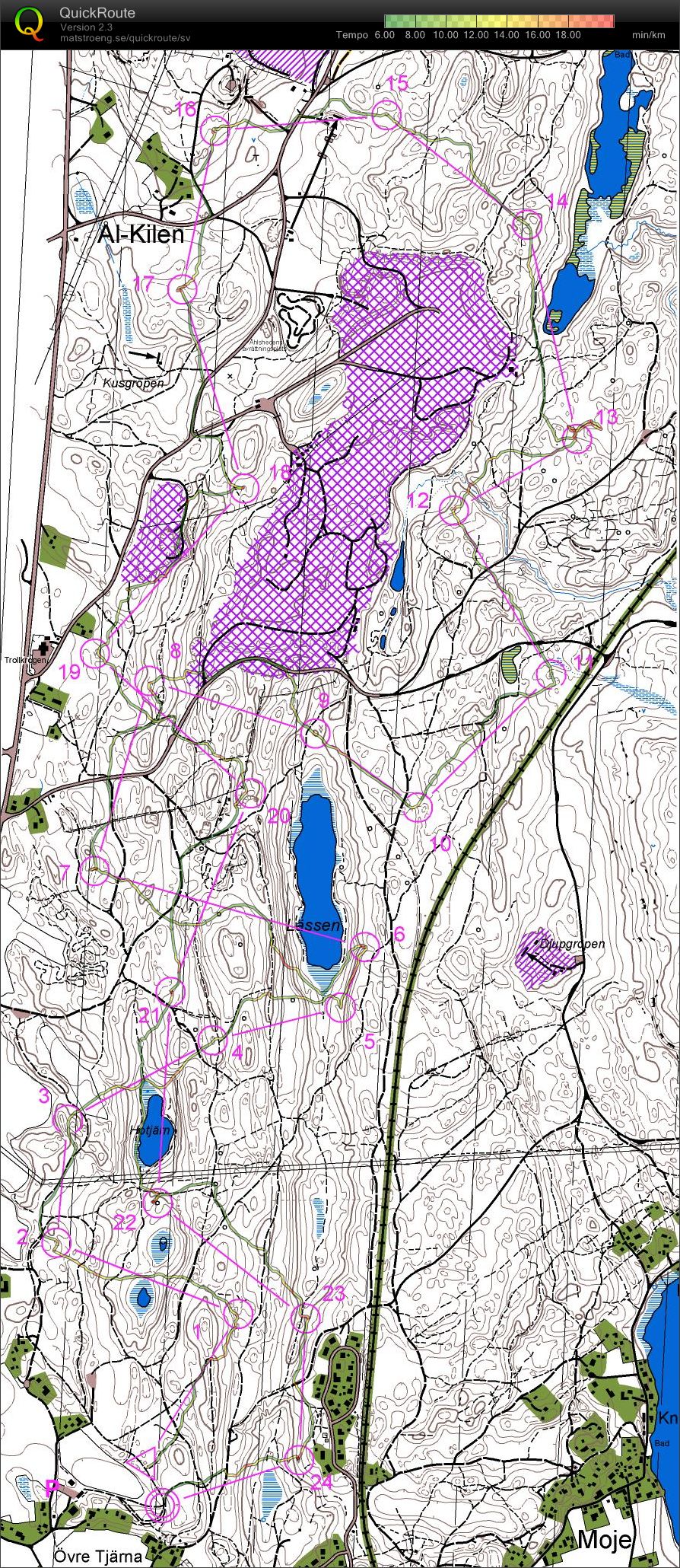 Långpass Moje (12-12-2009)