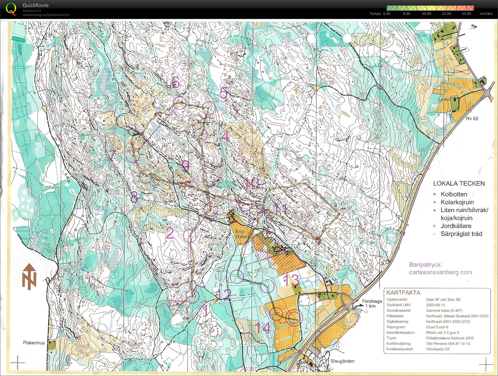 Course from SM middle 2003 in Forshaga (04.11.2011)