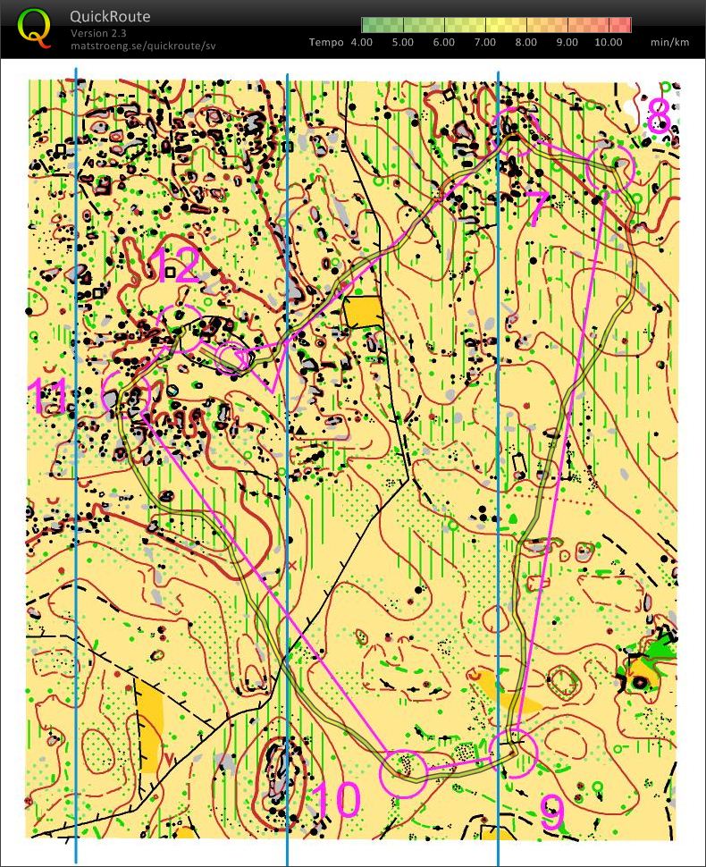 Relay training Pontesac loop B (21.11.2011)