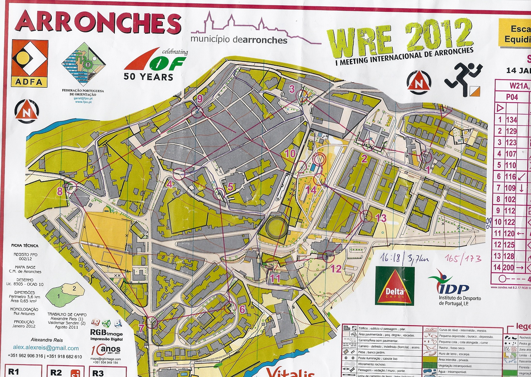 Meeting Internacional de Arronches Sprint (2012-01-14)