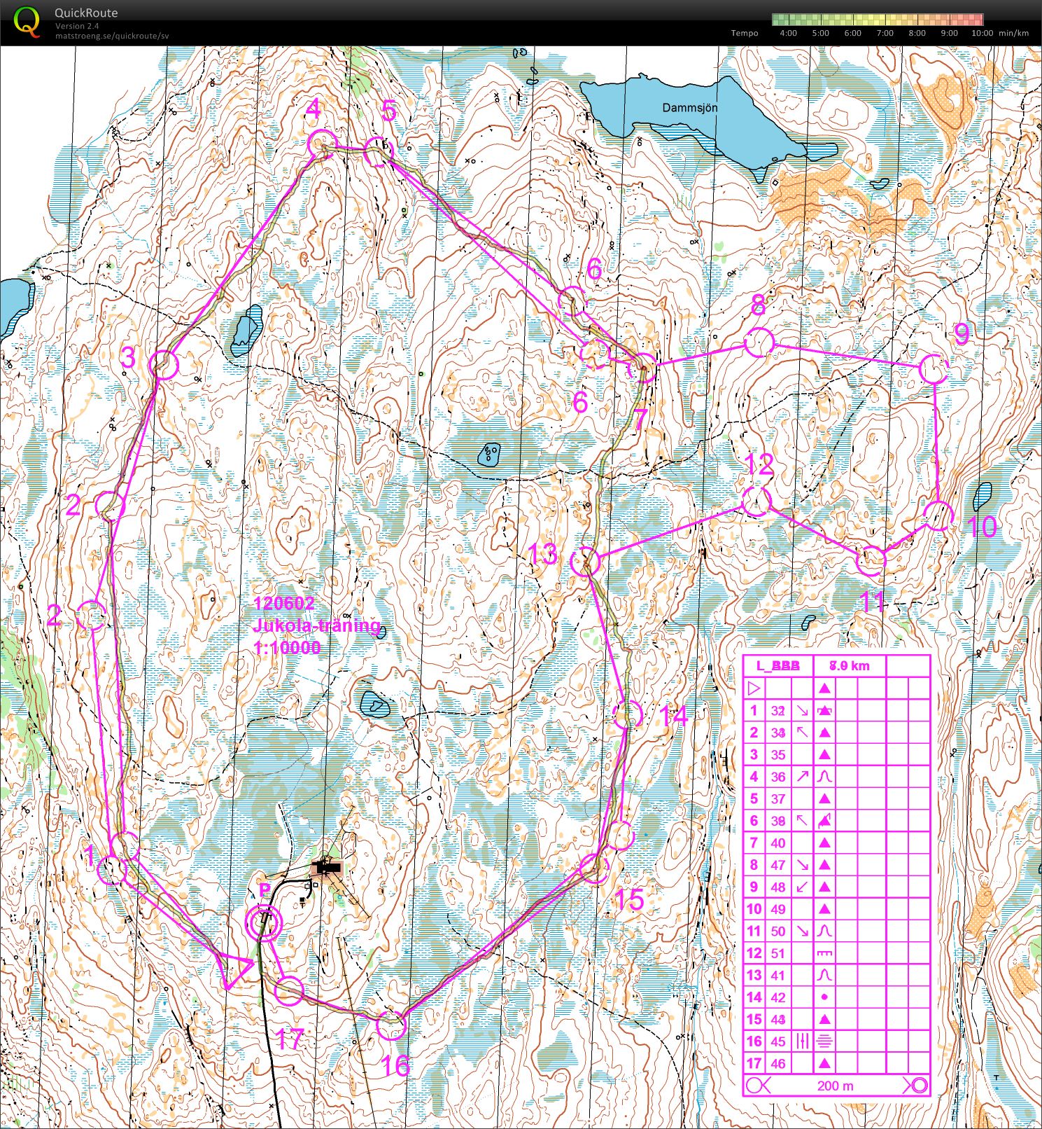 DSC Jukola träning Gyllbergen (02.06.2012)