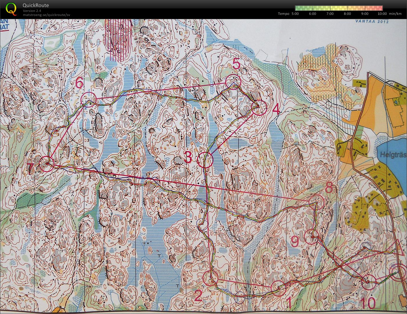 Model event Jukola Helgträsk (15/06/2012)