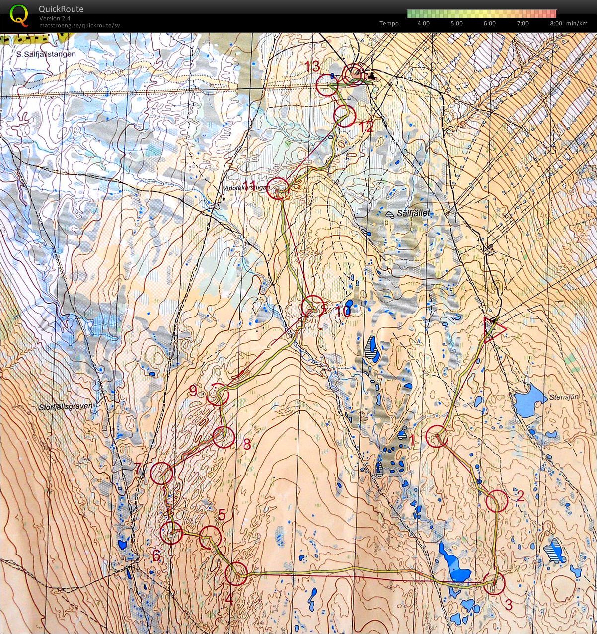 3+3 middle Sälen (01-07-2012)