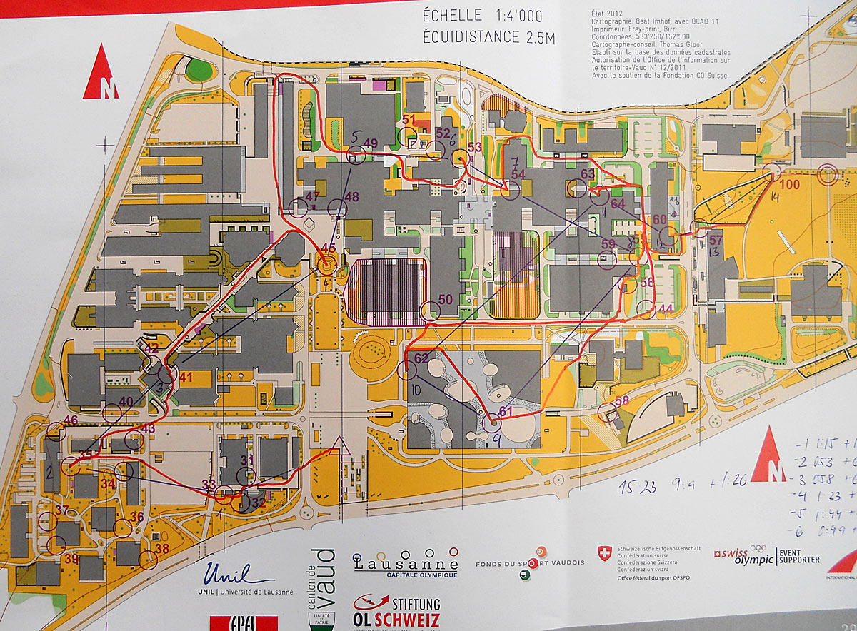 WOC Sprint Q (14.07.2012)