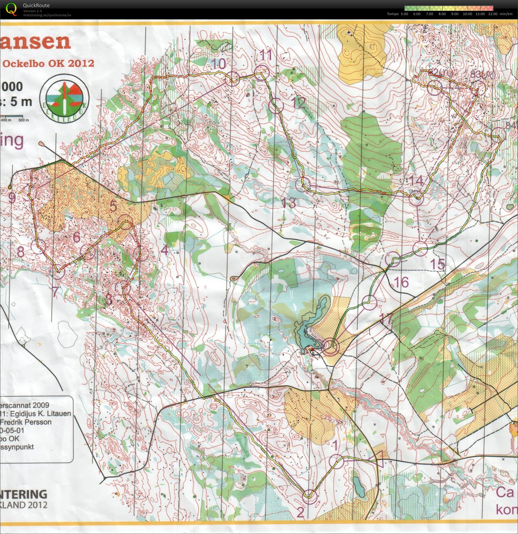 SM träningsdag Gästrikland - lång (21-08-2012)