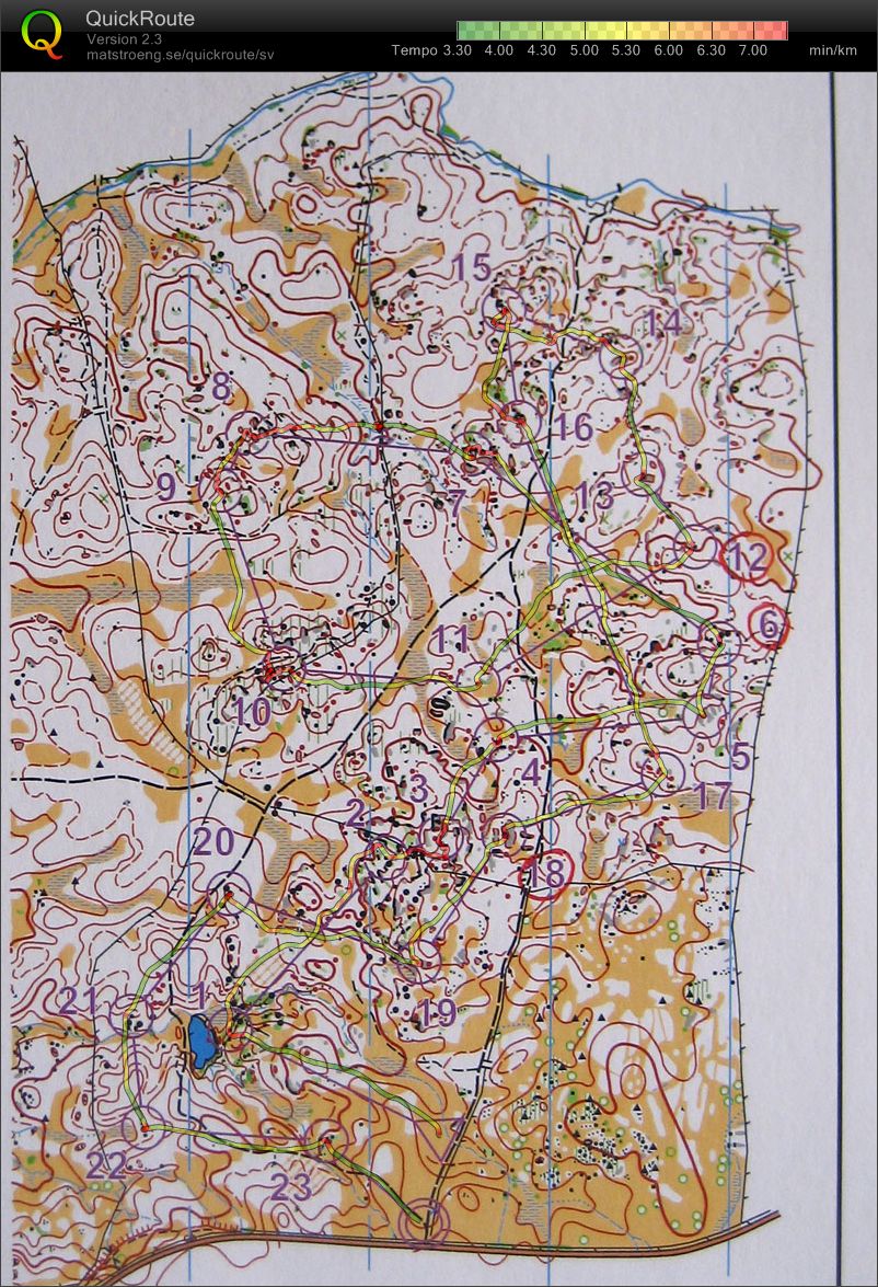 Fonte Ruivo middle distance intervals (2010-02-17)