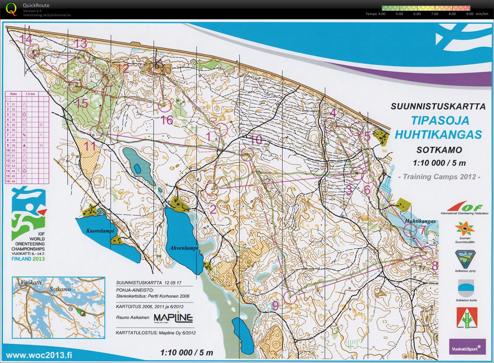 WOC2013 TC - Long tr. Tipasoja (2012-09-06)