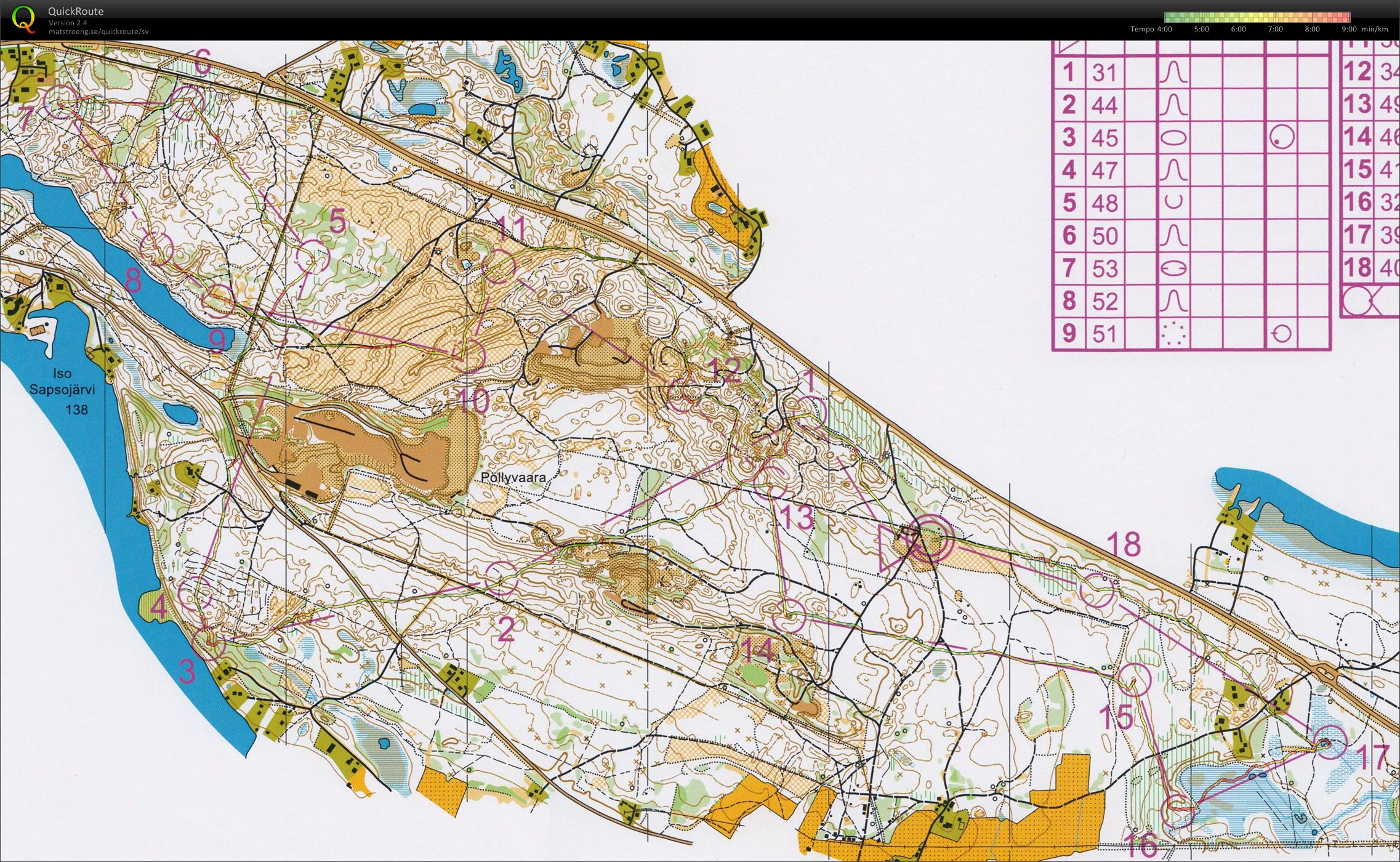 WOC2013 TC Pöllyvaara Long tr (10.09.2012)