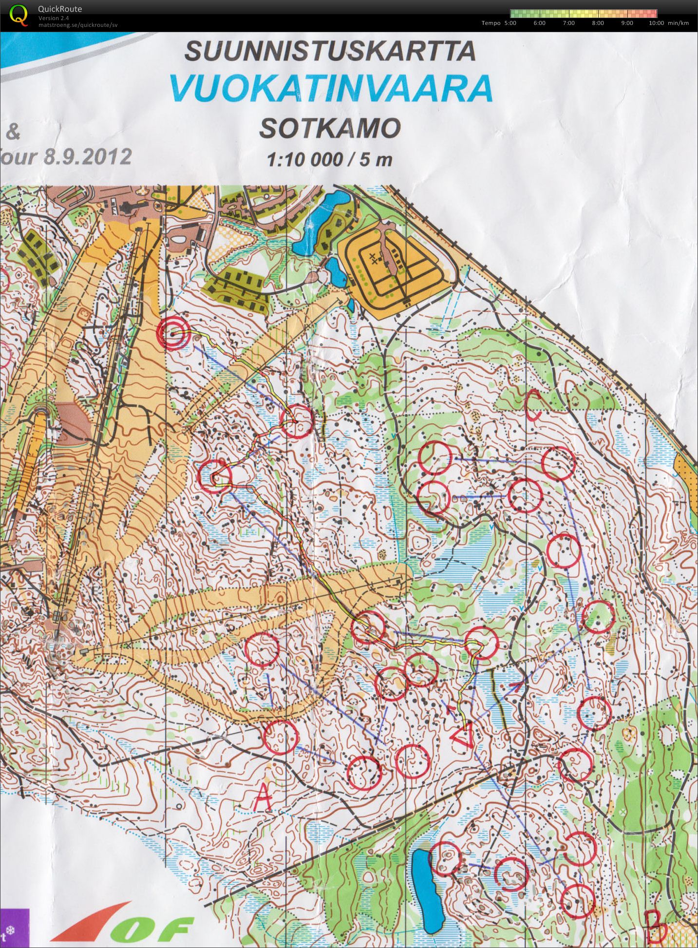 WOC2013 TC Vuokatinvaara slinga 4 (10.09.2012)