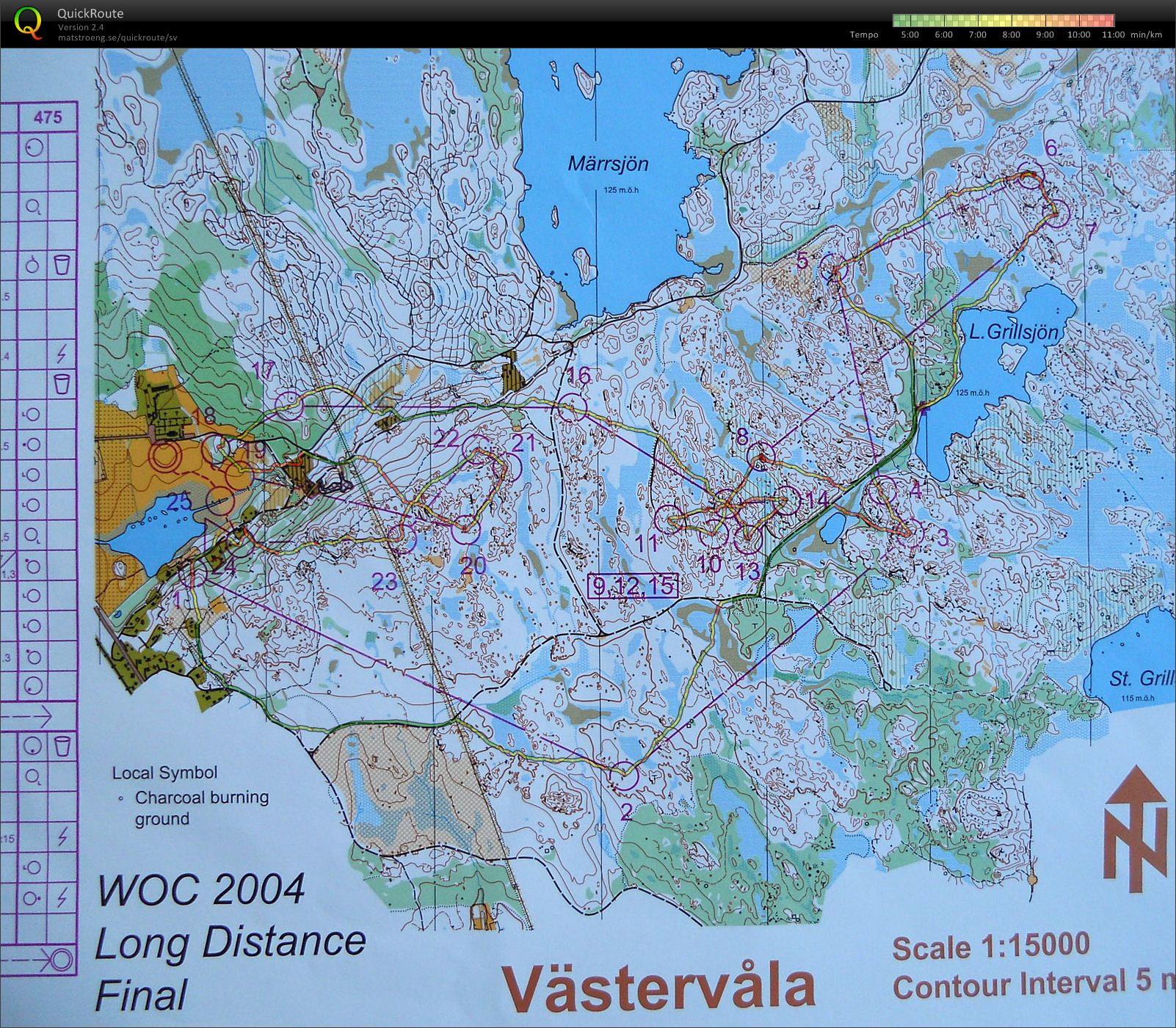 WOC2004 long women's course (27-10-2012)