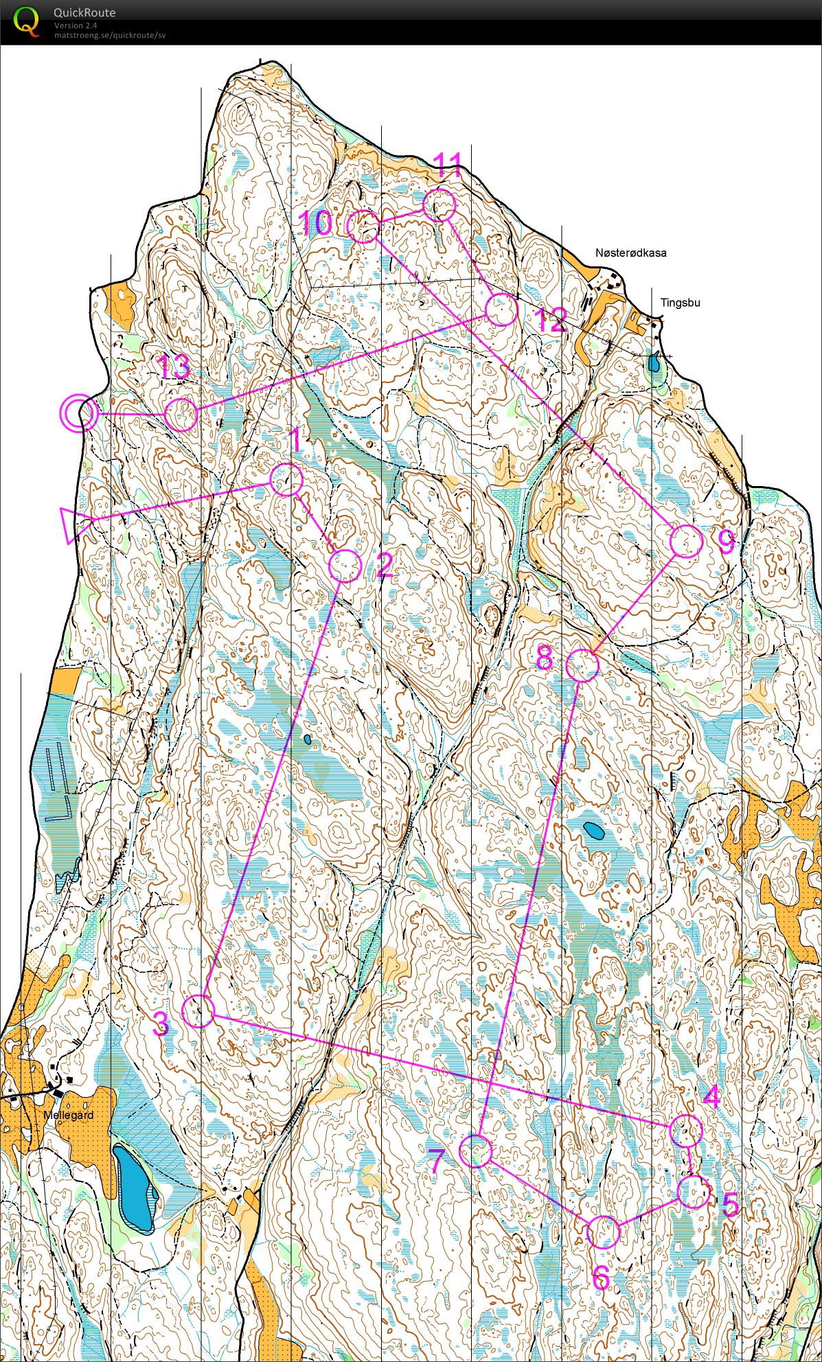 Långpass Rokkefjella (2013-01-13)