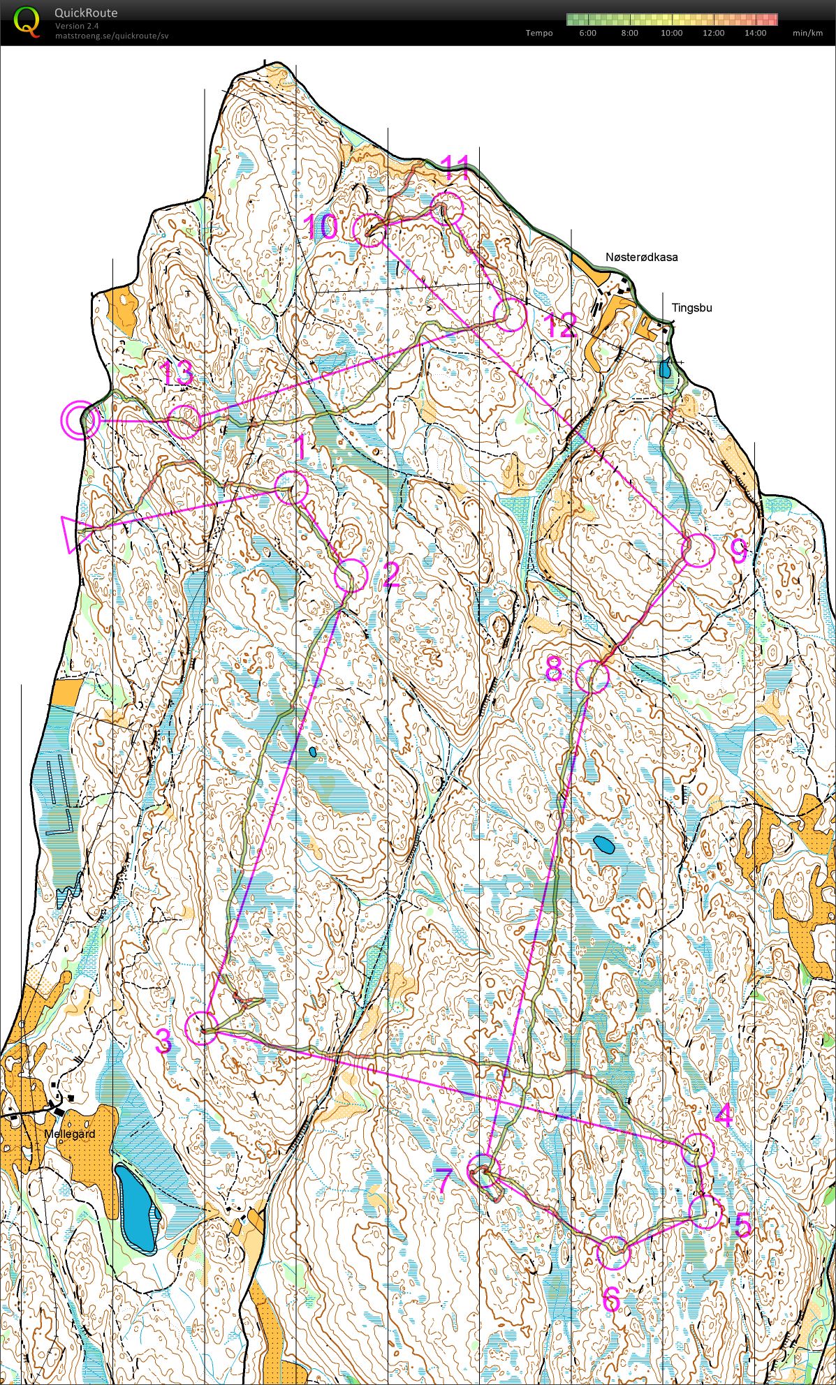 Långpass Rokkefjella (2013-01-13)