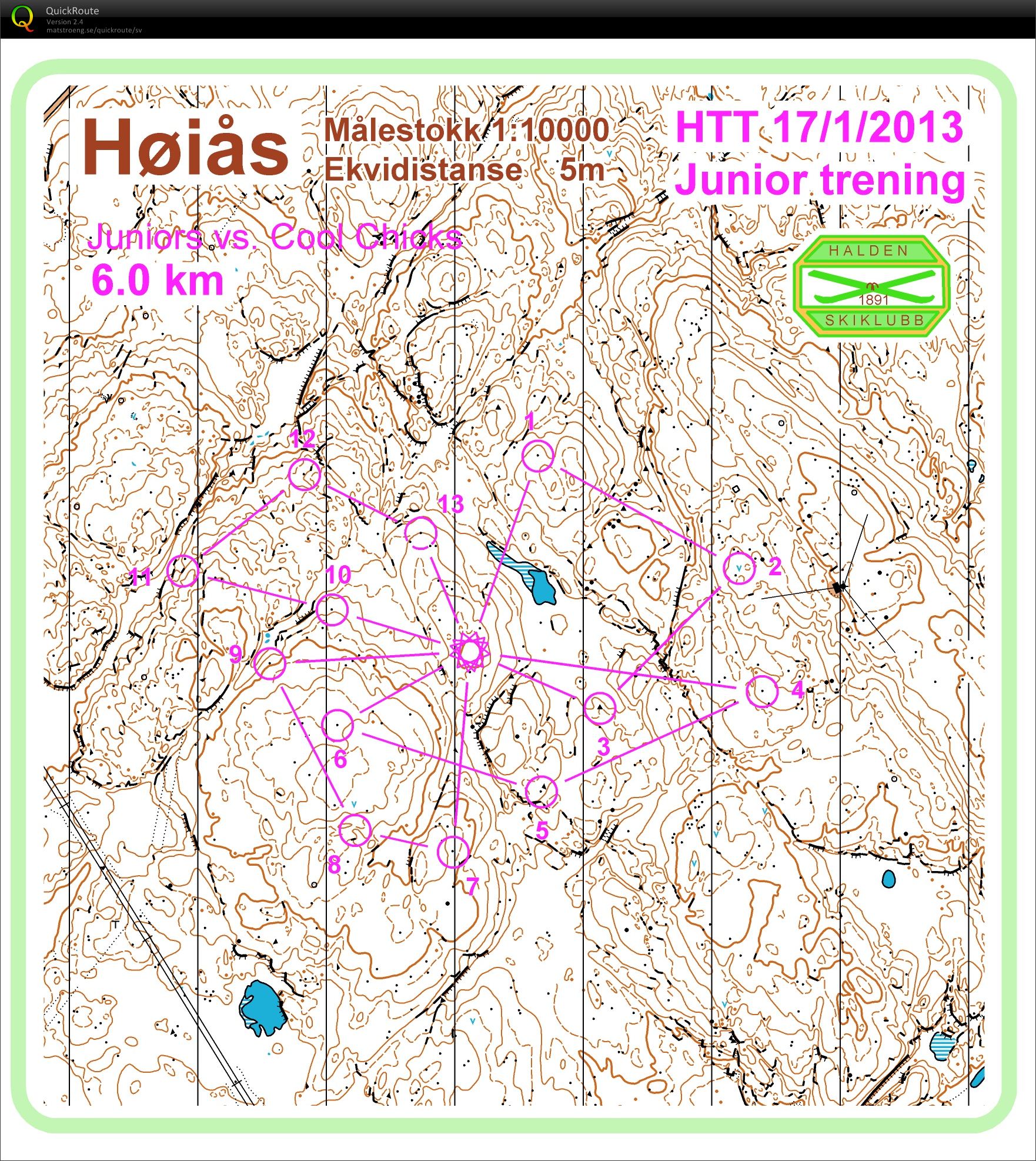 Juniorernas natt-o Höiås (17.01.2013)