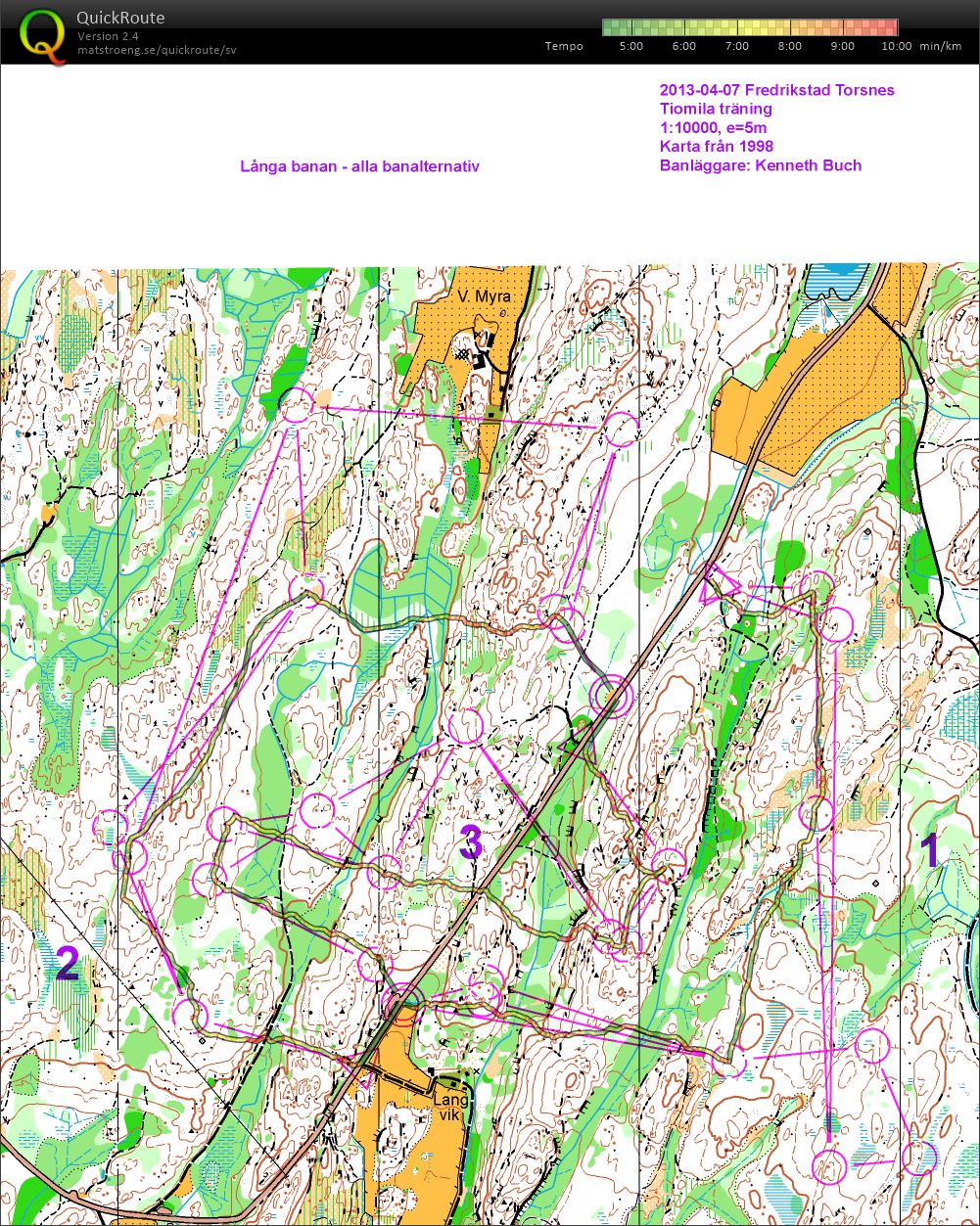 Stafett-träning Torsnes (2013-04-07)