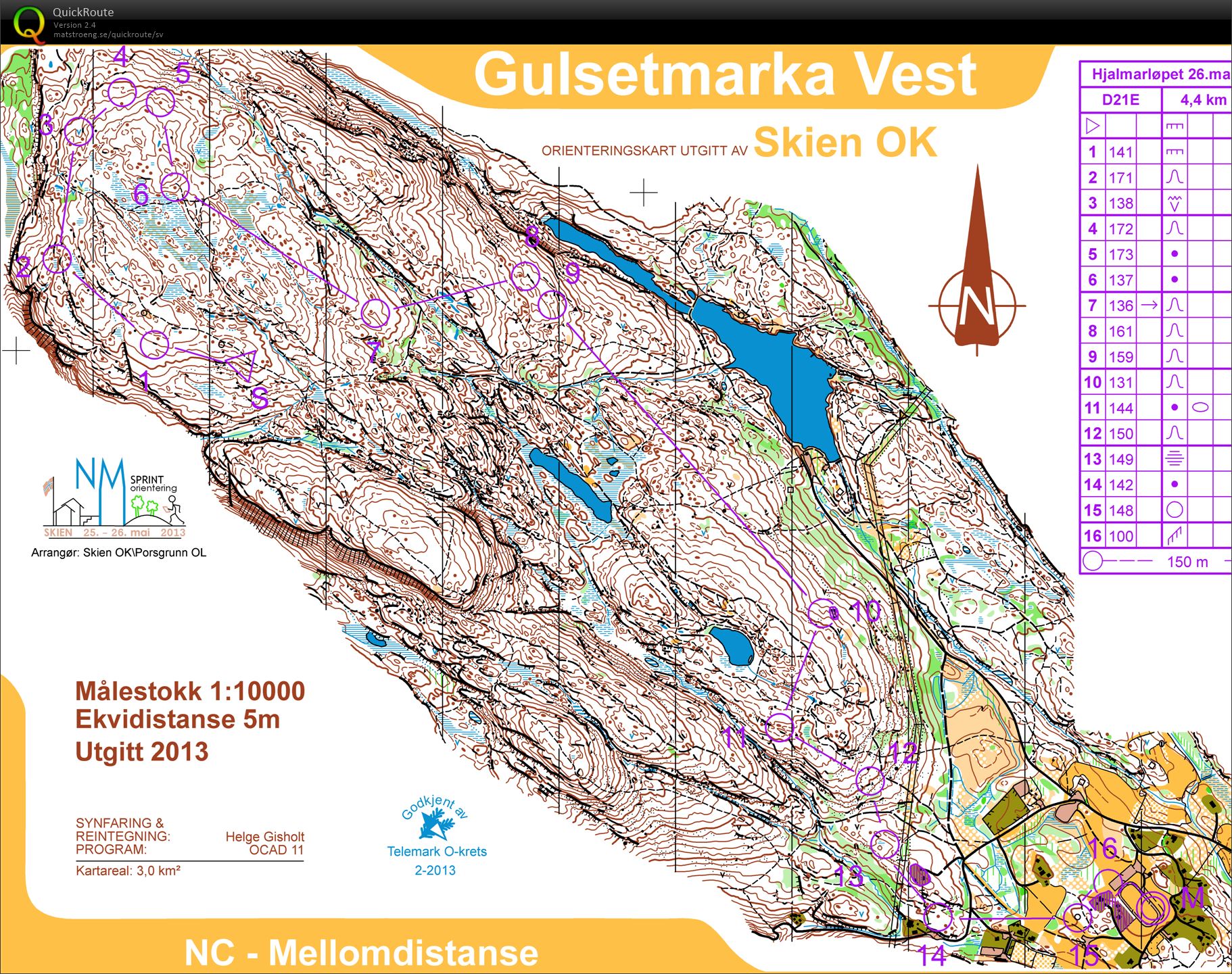 NC middle Skien (26/05/2013)