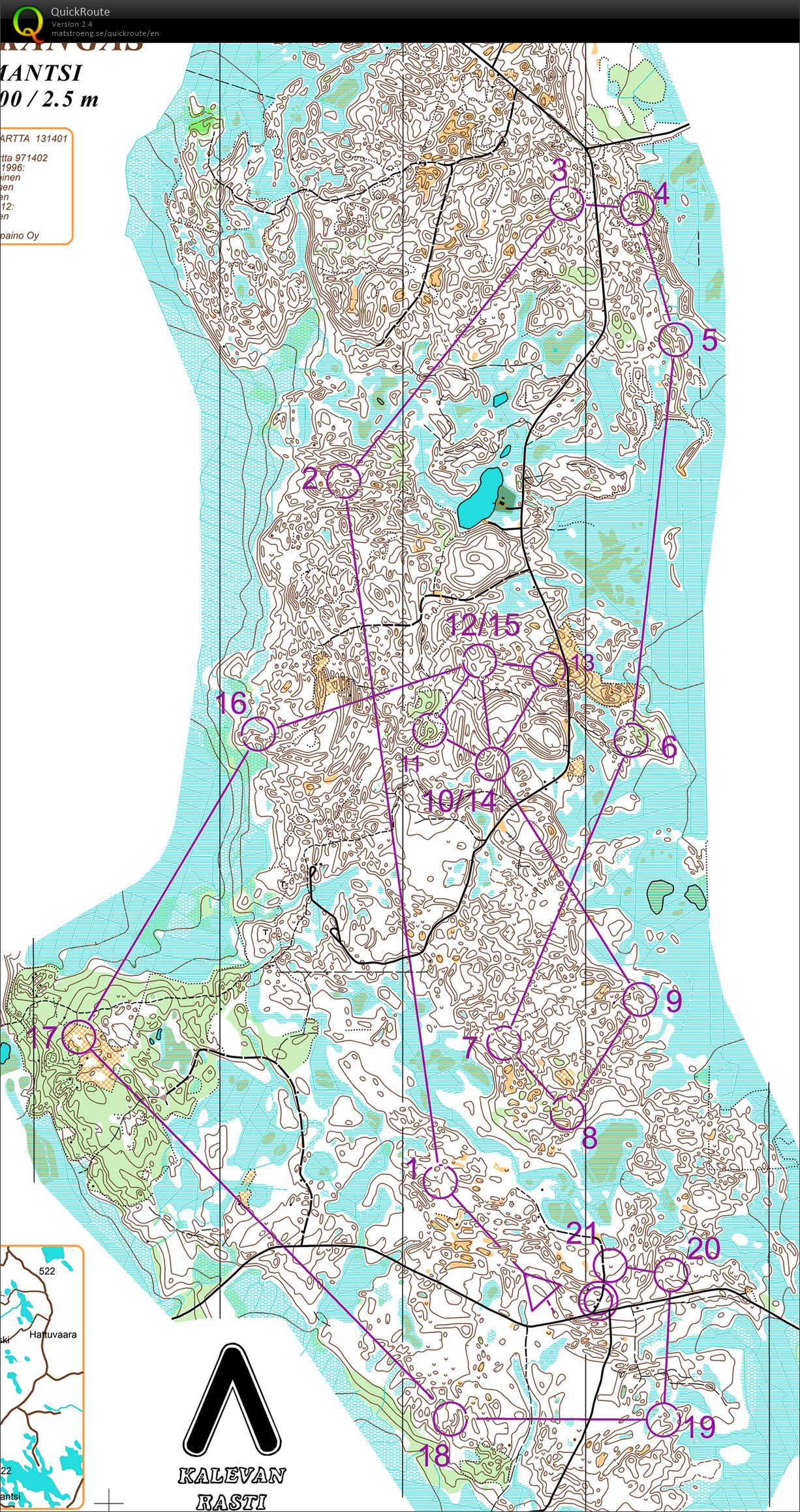 Finnish WOC-selection race long (23/06/2013)