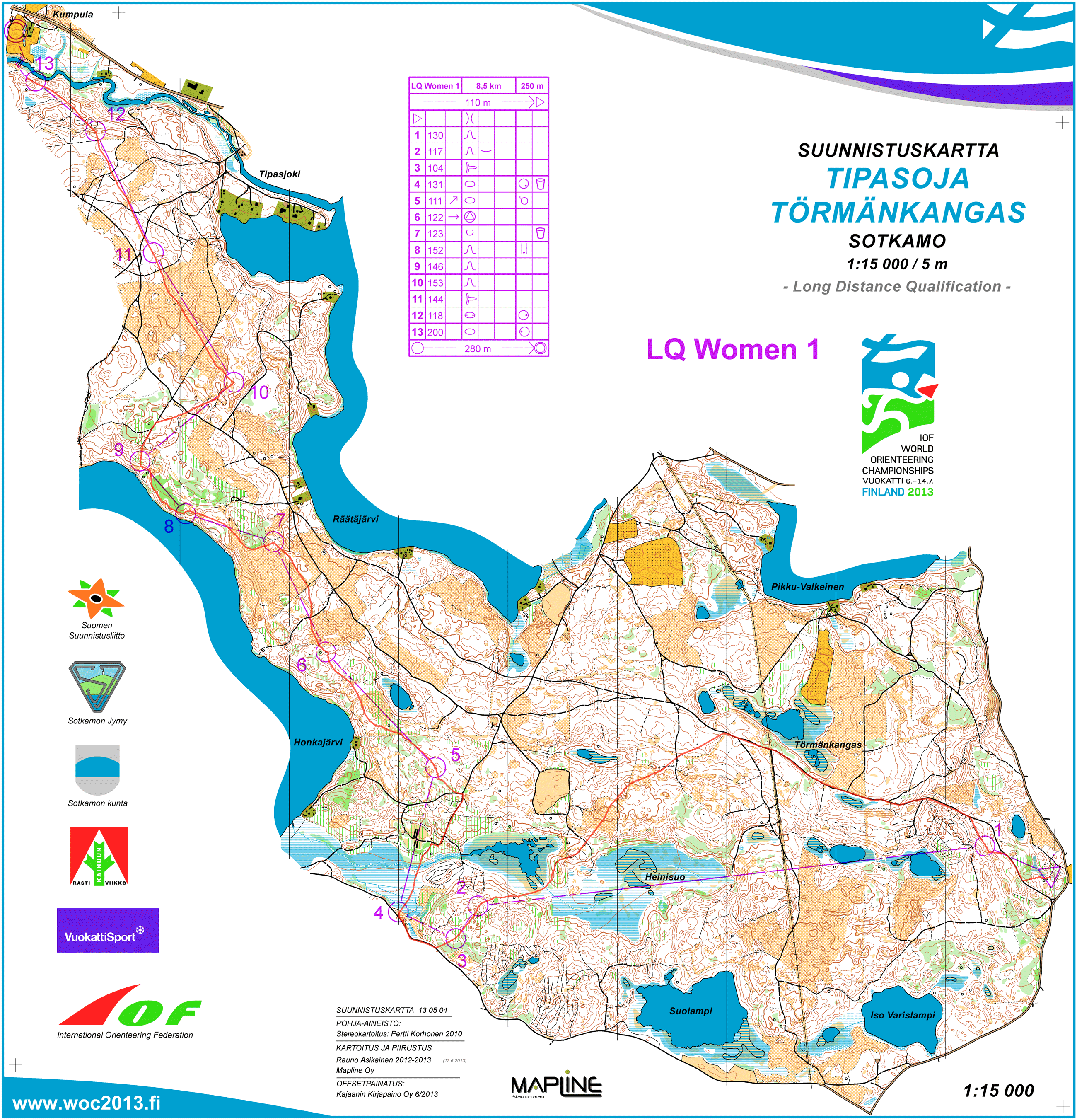 WOC Long Q Heat 1 (2013-07-07)