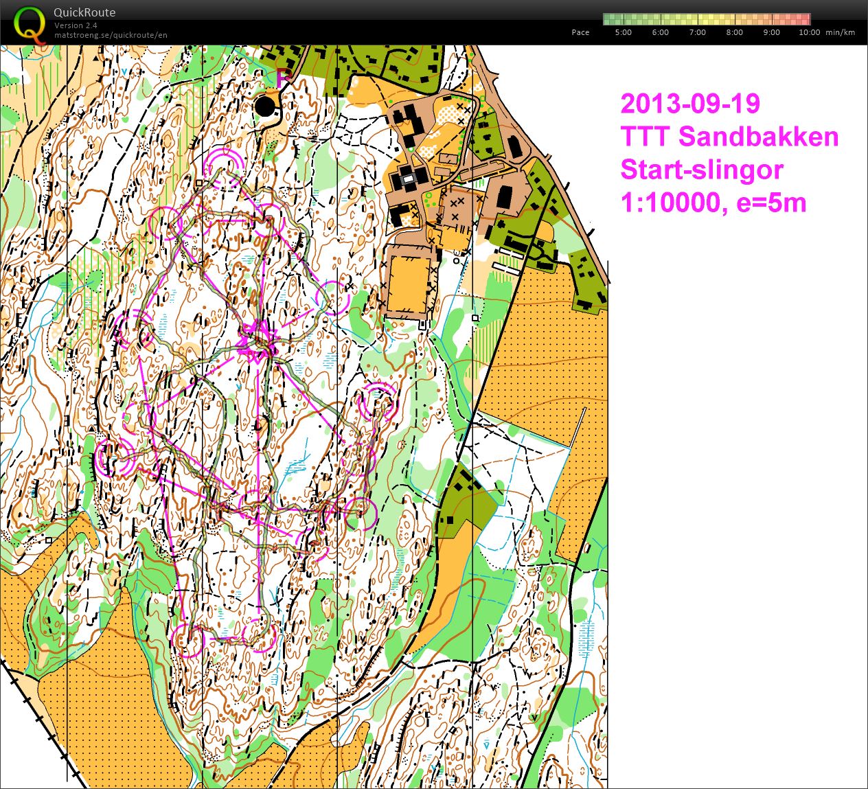 TTT start-slingor Sandbakken (19-09-2013)