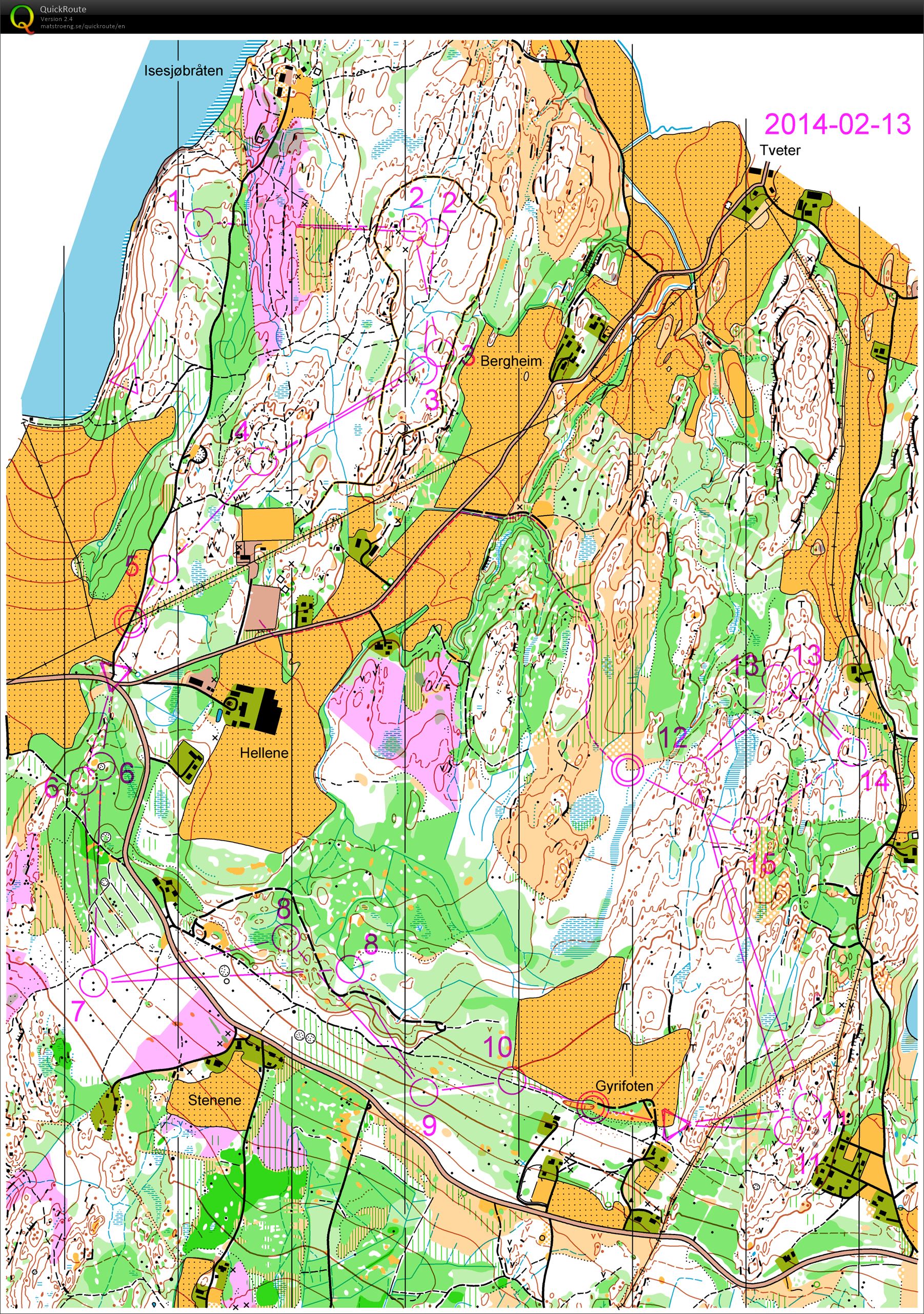 TTT Tvetermarka stafett-intervaller (2014-03-06)