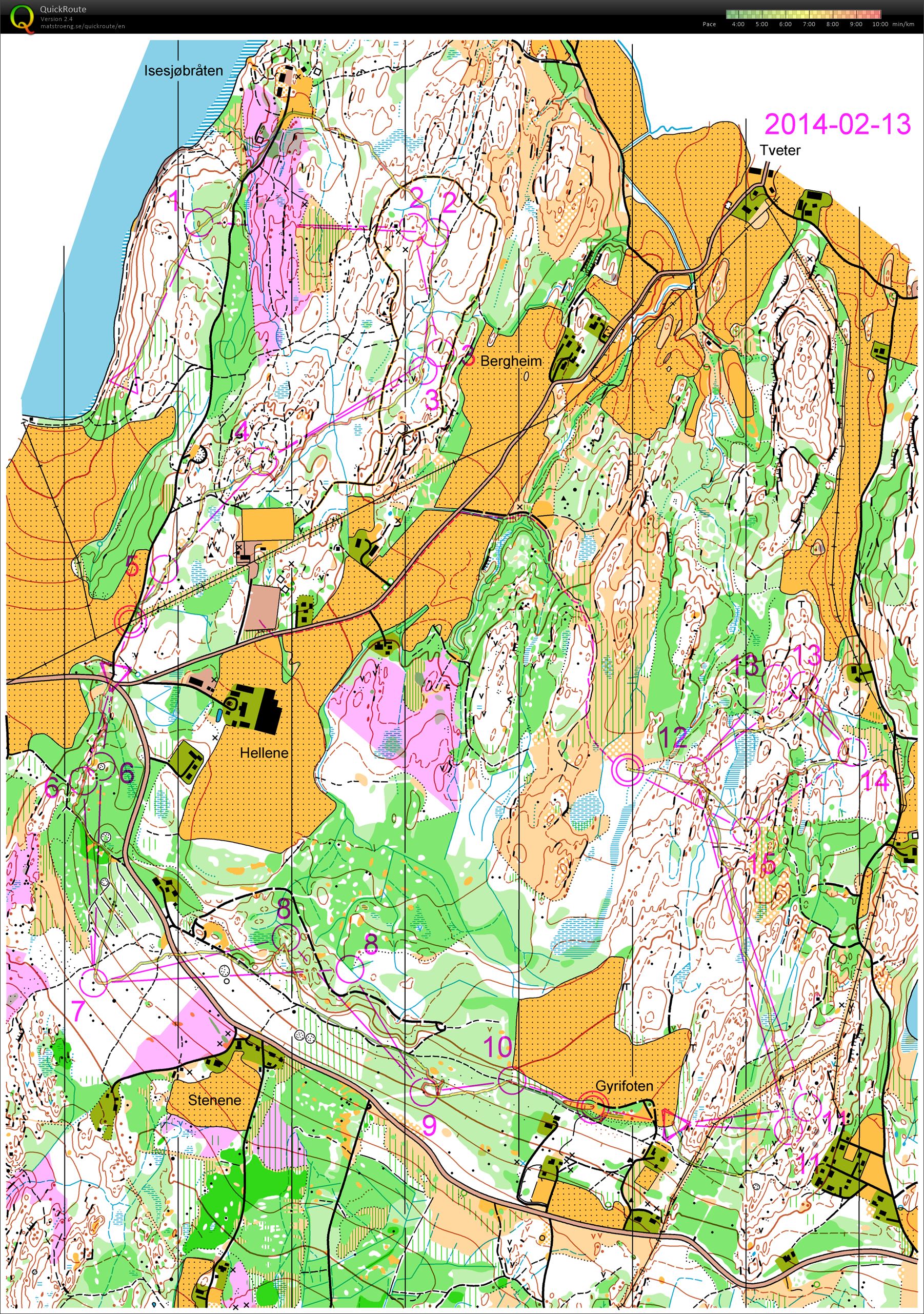 TTT Tvetermarka stafett-intervaller (2014-03-06)