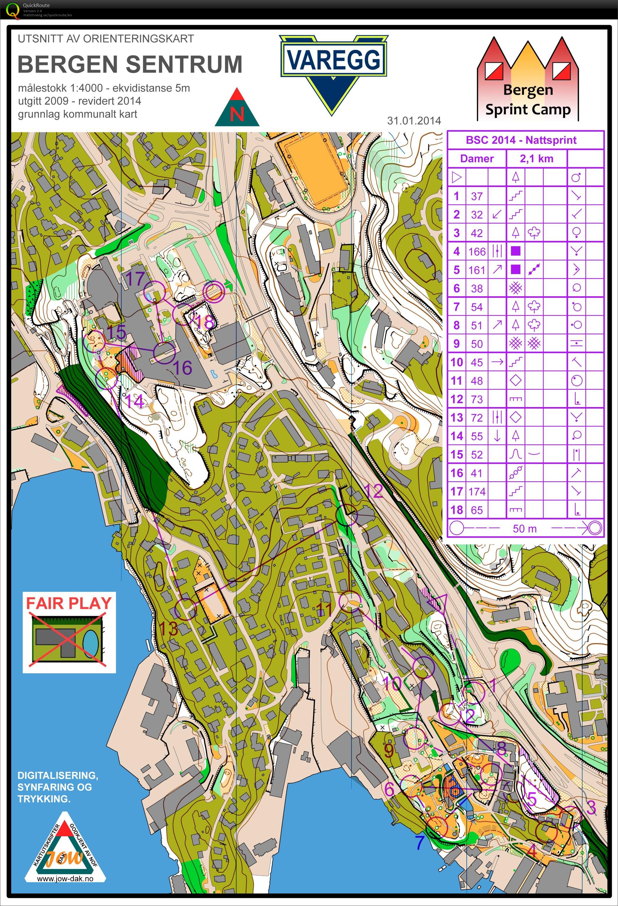 BSC Natt-sprint (31-01-2014)