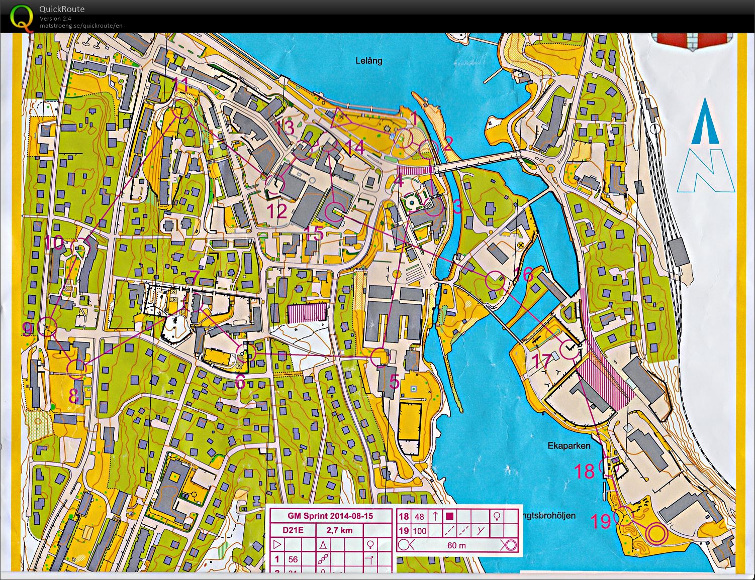 Götalandsmästerskap sprint Bengtsfors (15-08-2014)