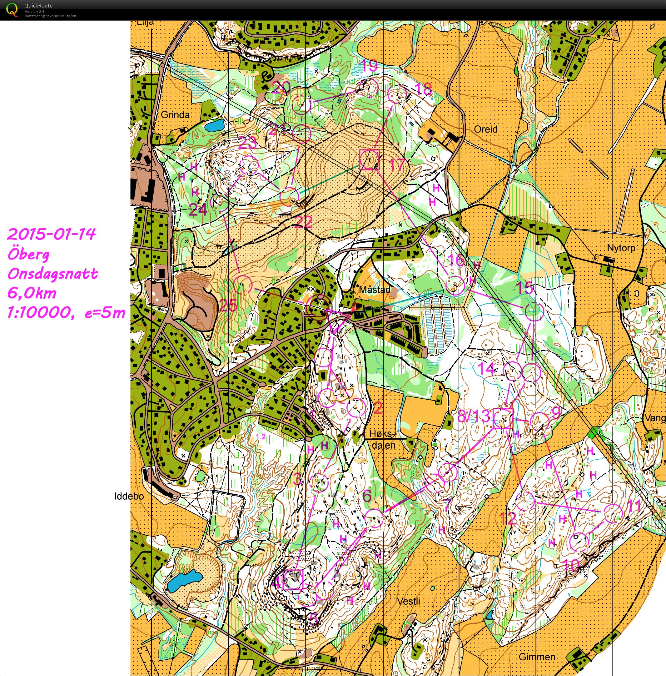 Onsdagsnatt Öberg (14.01.2015)