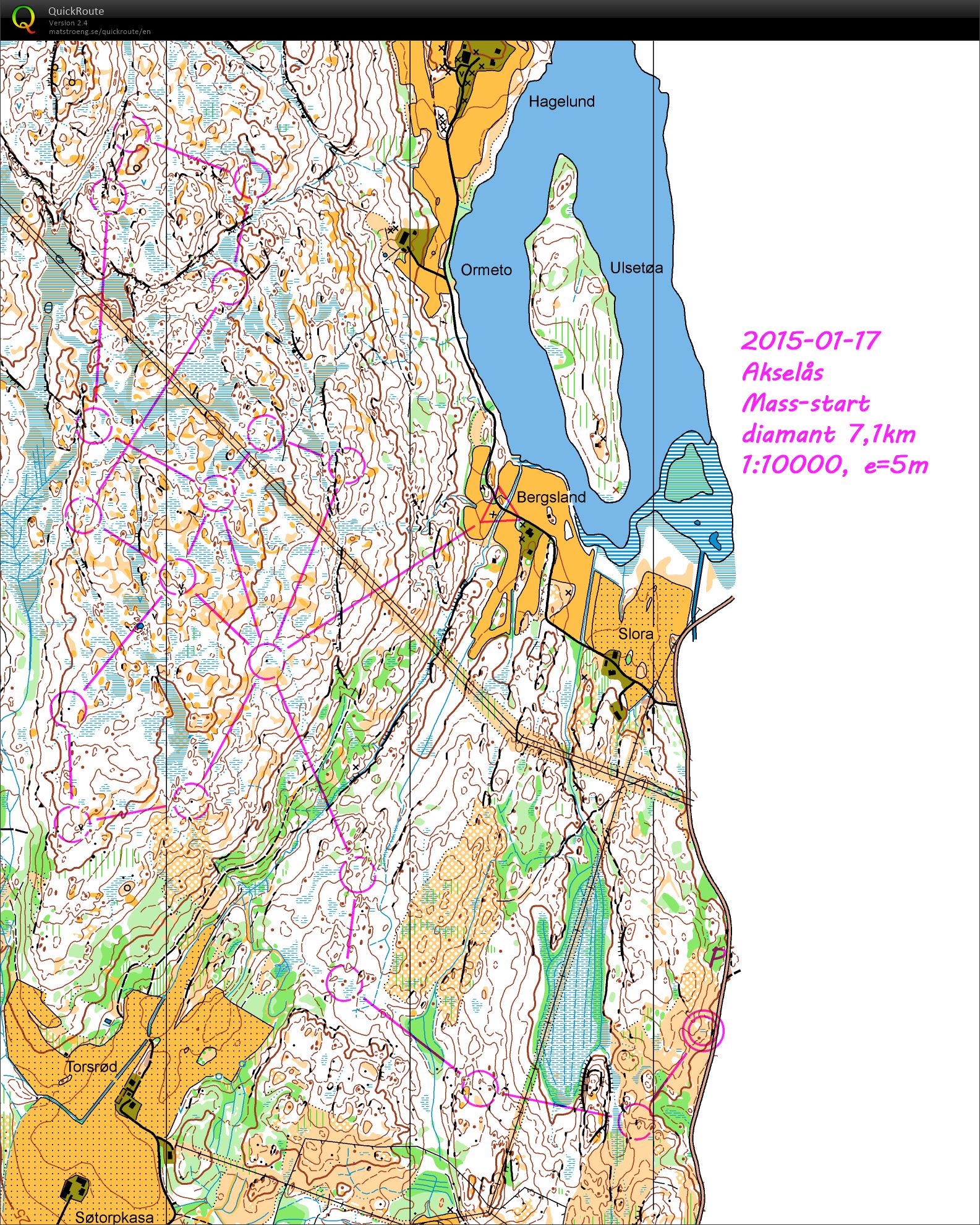 Mass-start diamant Akselås (17.01.2015)