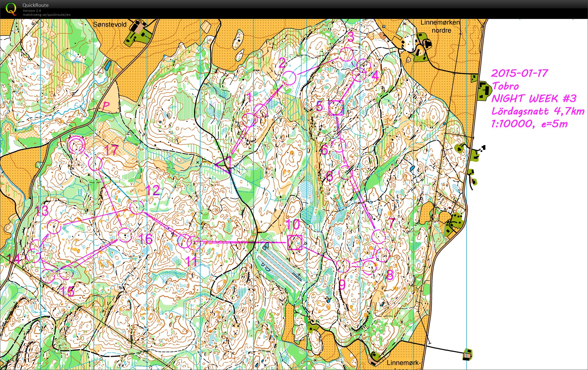 NIGHT WEEK #3 Lördagsnatt Tobro (17.01.2015)