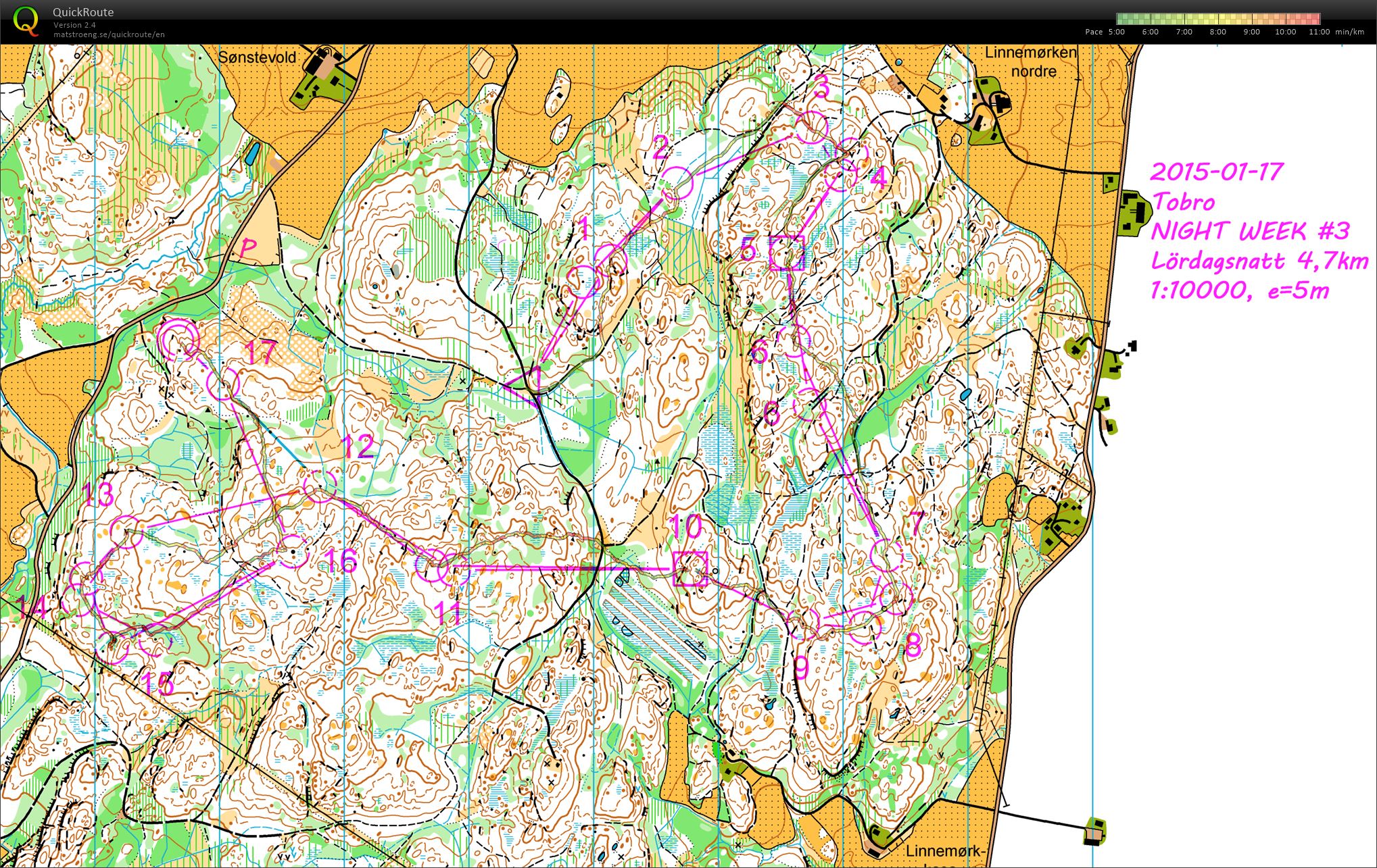 NIGHT WEEK #3 Lördagsnatt Tobro (2015-01-17)