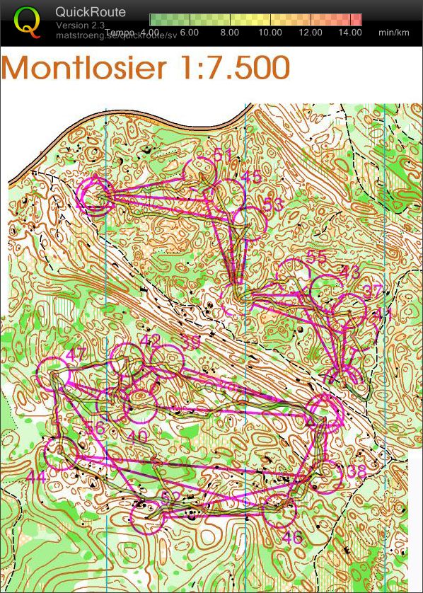 Relay simulation Montlosier (23/03/2010)