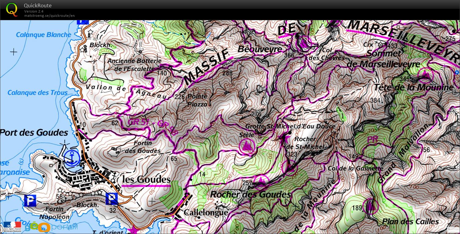 Jog/hike in Les Calanques (27-06-2015)