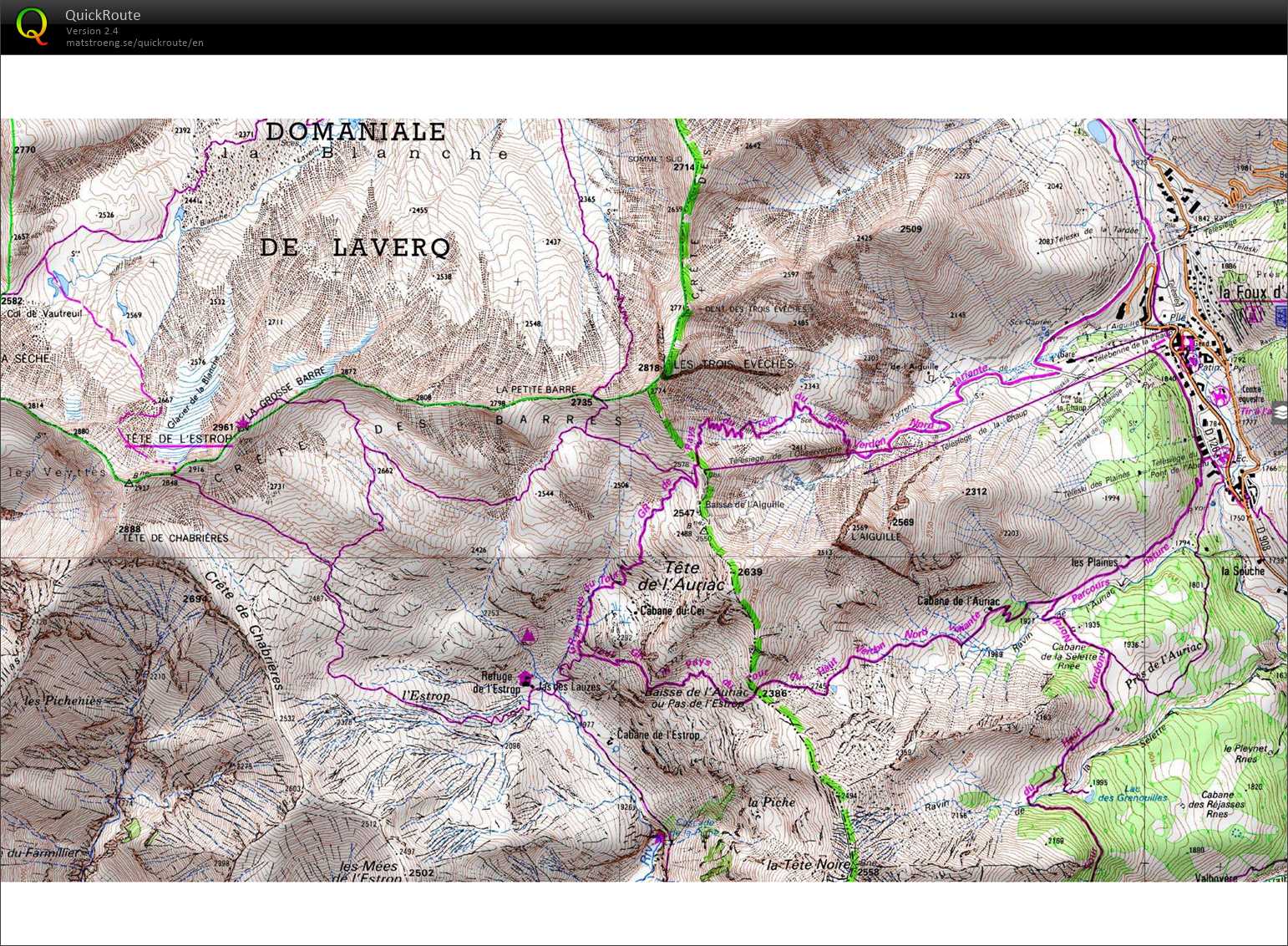 Tete de l'Estrop 2961m hike/run (03/07/2015)