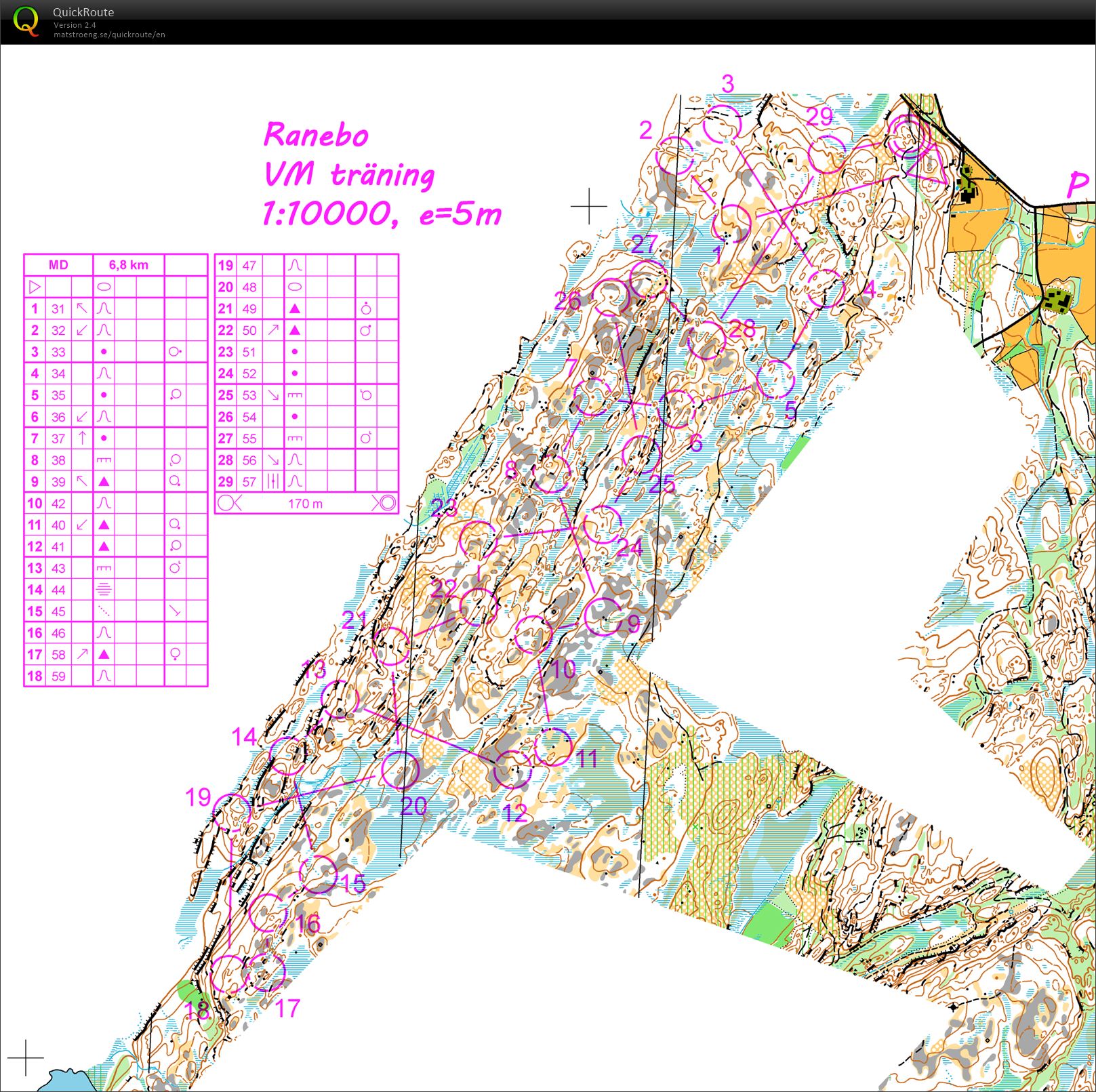 VM träning Ranebo MD1 (23/09/2015)