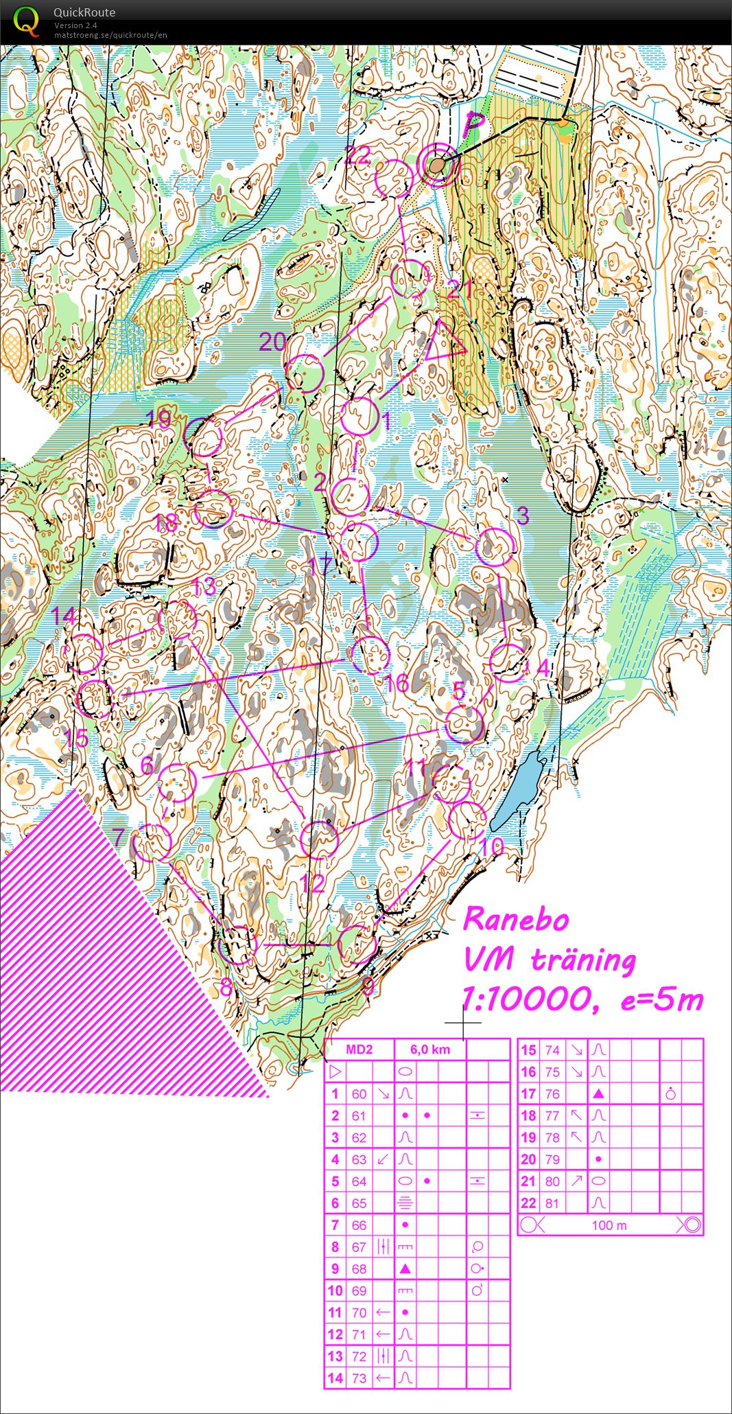 VM träning Ranebo MD2 (23/09/2015)