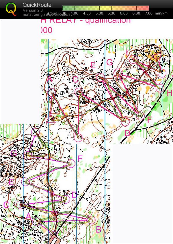 Path relay Le Diplodocus (2010-03-26)