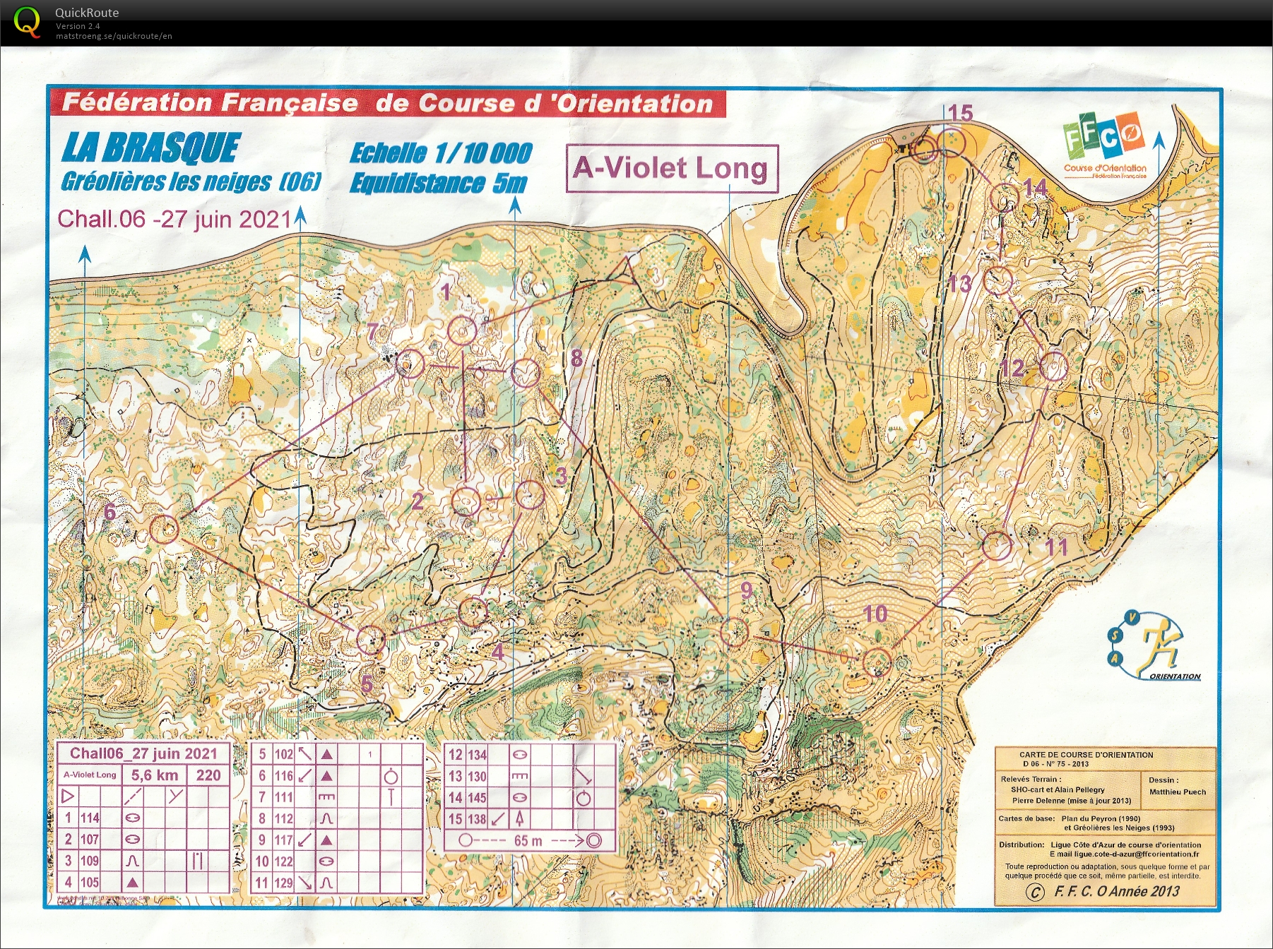 Challenge 06 Gréolières  (27.06.2021)